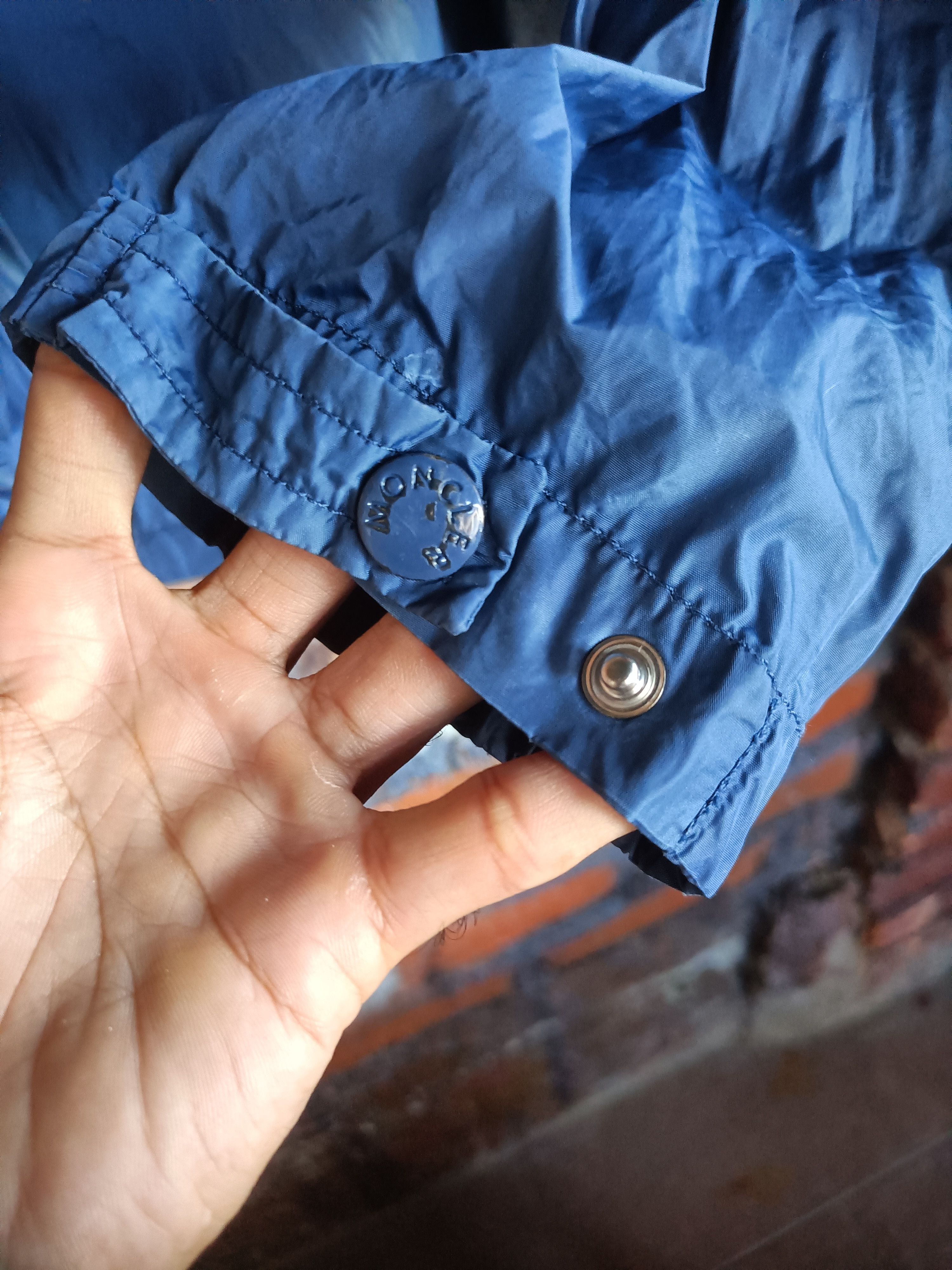 Moncler Vintage Moncler Windbreaker Jacket Size US XL / EU 56 / 4 - 19 Thumbnail