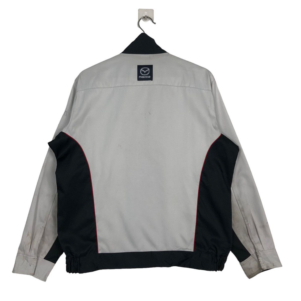 Japanese Brand 🔥VINTAGE WORK BOMBER JACKET MAZDA RACING BIG LOGO Size US L / EU 52-54 / 3 - 8 Thumbnail
