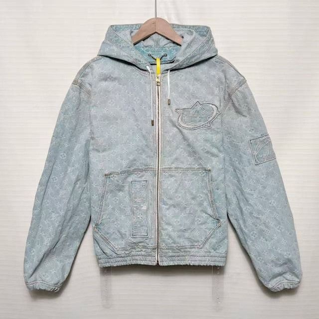 Louis Vuitton Louis Vuitton x NBA Denim Hooded Jacket Size US M / EU 48-50 / 2 - 1 Thumbnail