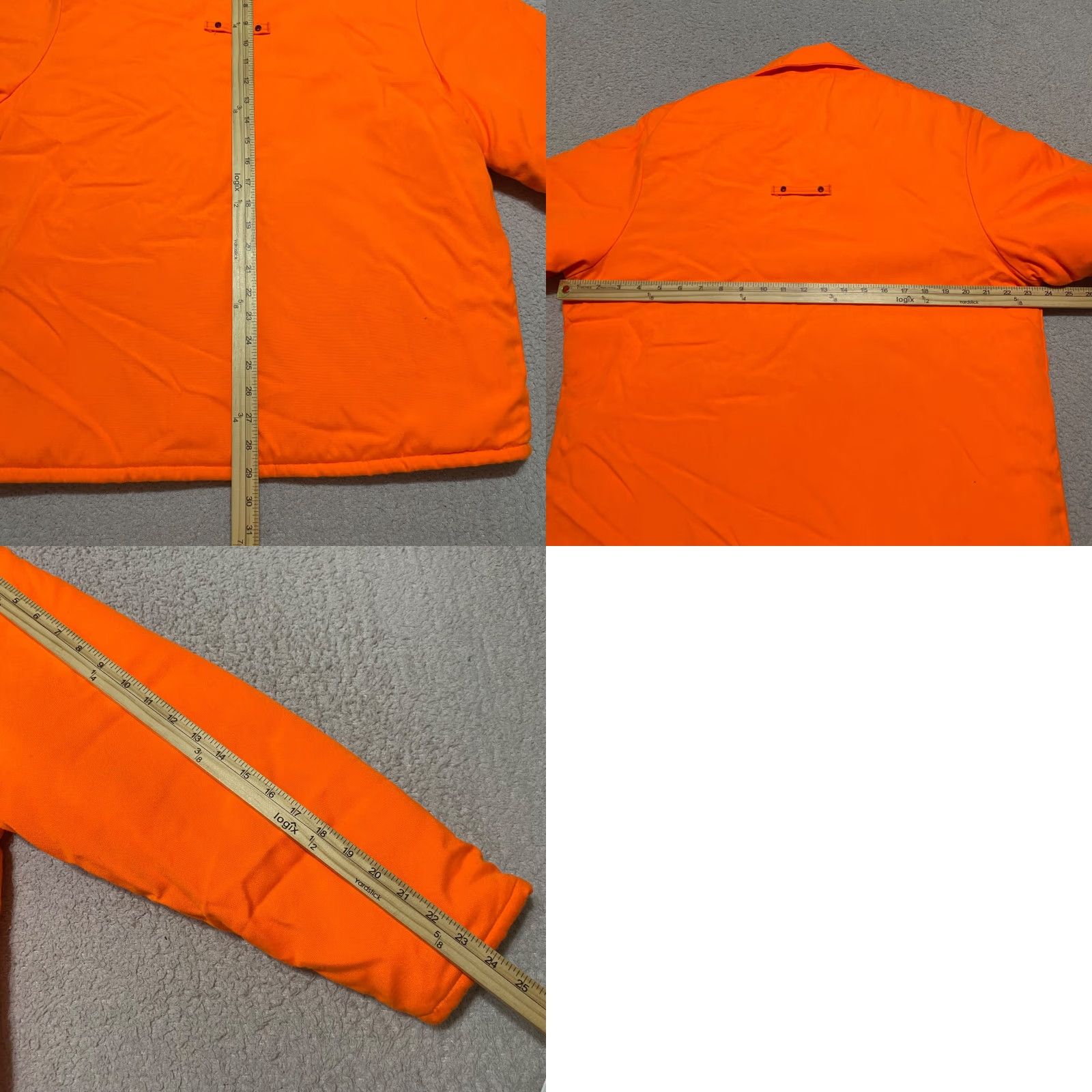 Vintage Duxbak Mens Jacket Orange Full Zip Quilt Lined Pockets Hunting Outdoor Bomber Jacket M Orange Mens Jacket Size US M / EU 48-50 / 2 - 8 Thumbnail