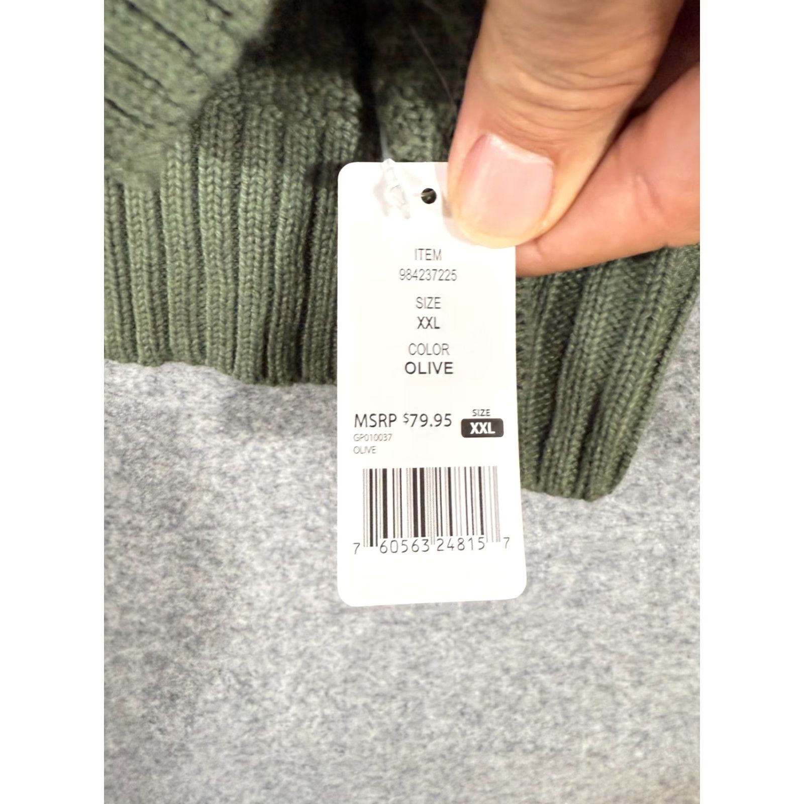 Gap Gap Cardigan Sweater Womens 2XL Open Front Olive Green Long Sleeve Pockets NWT Size XXL / US 16-18 / IT 52-54 - 6 Thumbnail