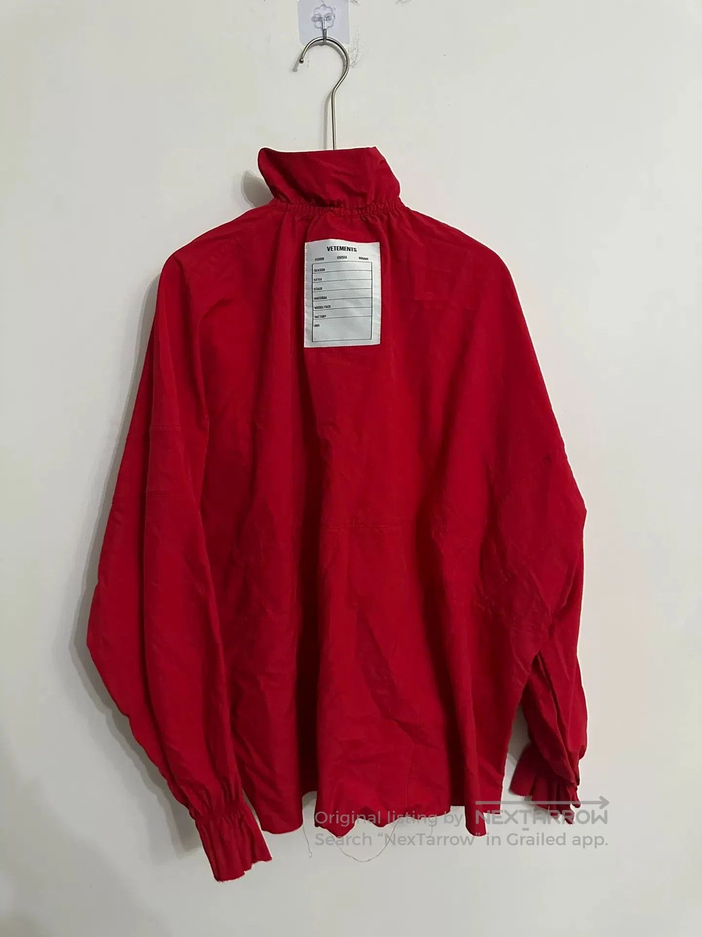 Vetements vetements red zip. Size US XS / EU 42 / 0 - 2 Thumbnail
