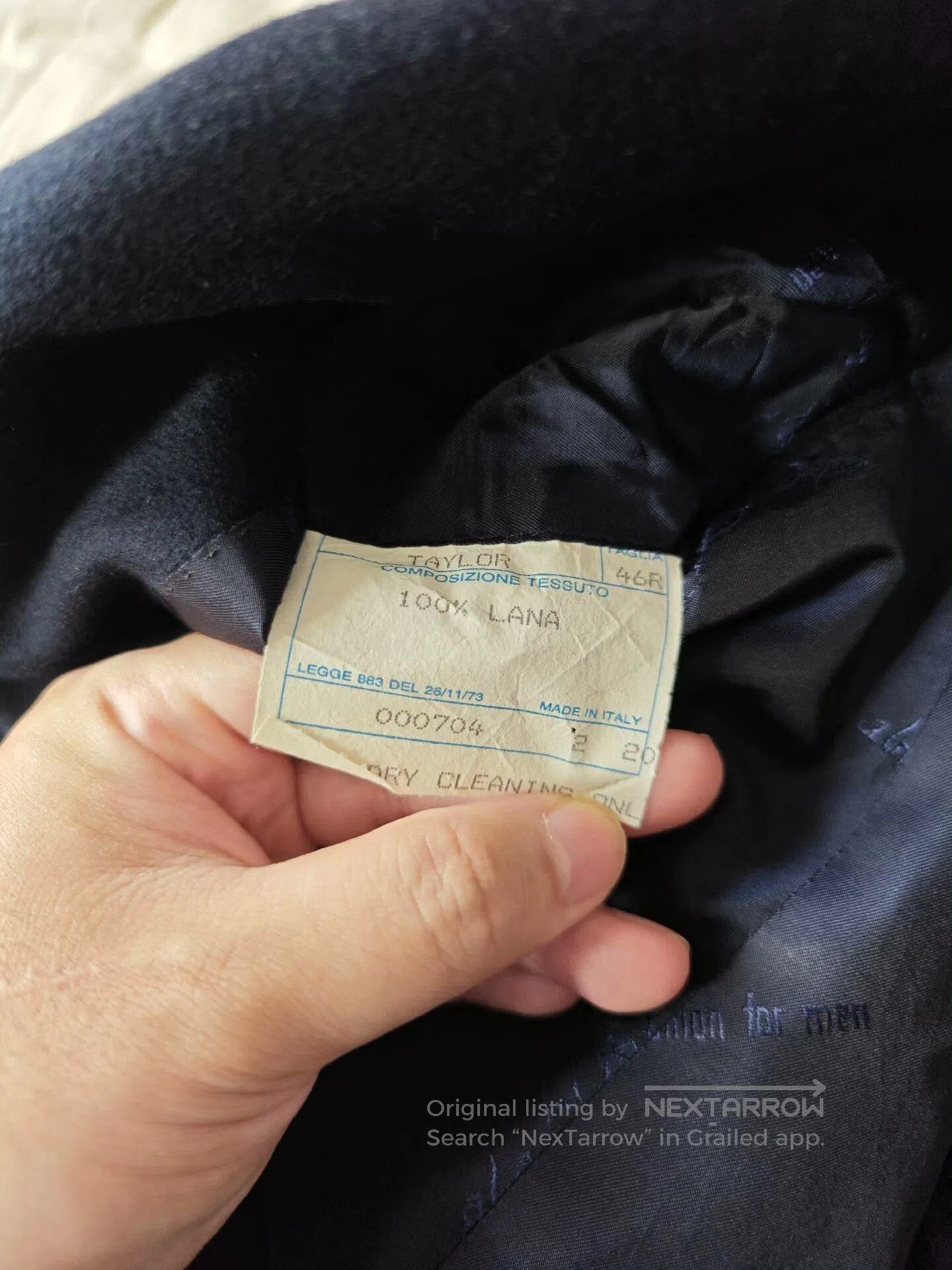 Kiton Italian Handmade Wool Suit Jacket. Size US S / EU 44-46 / 1 - 8 Thumbnail