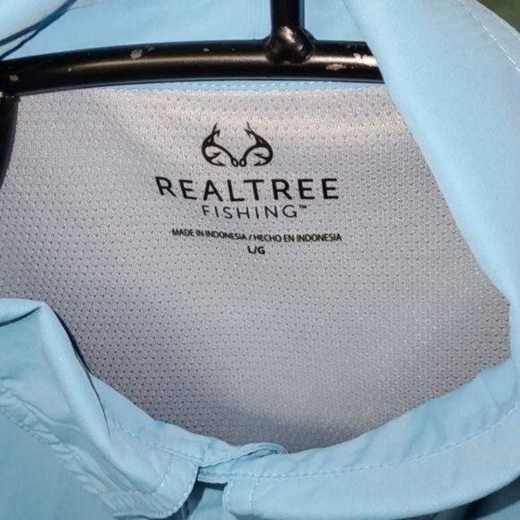 Realtree RealTree Fishing Vented Pockets Casual Button Down Short Sle Size US L / EU 52-54 / 3 - 4 Thumbnail