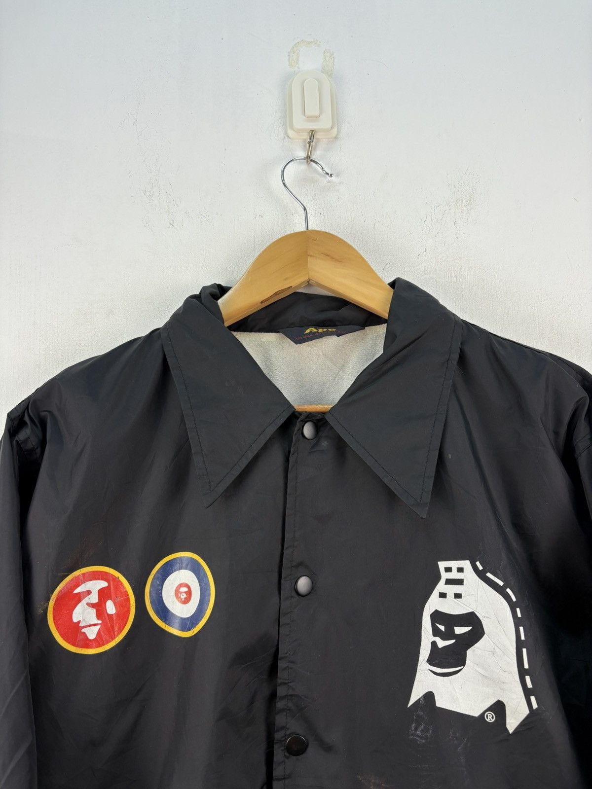 Bape Vintage A Bathing Ape Bape General Coach Jacket Windbreaker Size US M / EU 48-50 / 2 - 3 Thumbnail