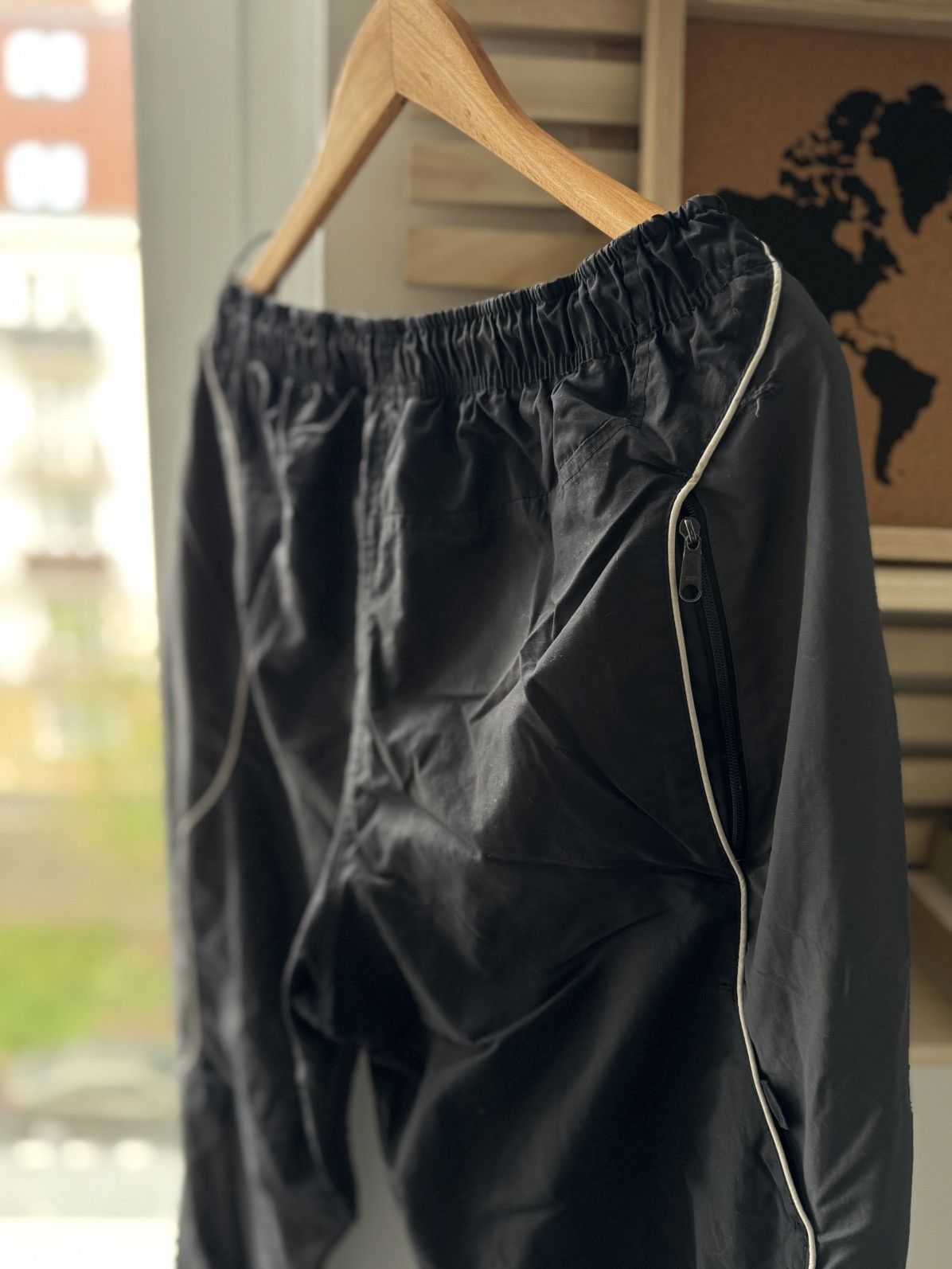 Nike × Vintage Nike Shox Drill Sweatpants Vintage Size US 34 / EU 50 - 8 Thumbnail