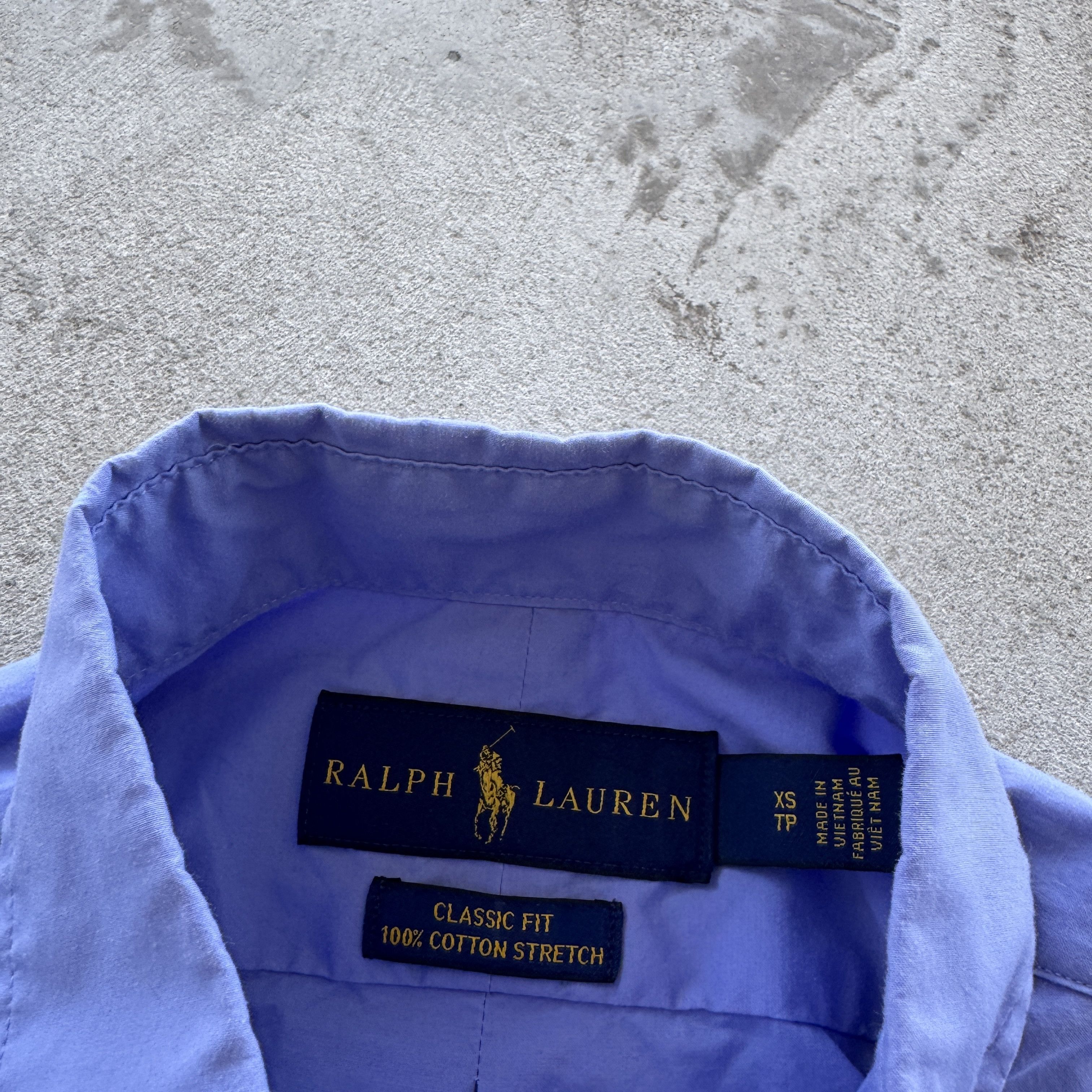 Polo Ralph Lauren Polo Ralph Lauren Classic Fit Cotton Stretch Shirt Blue XS Size US XS / EU 42 / 0 - 5 Thumbnail