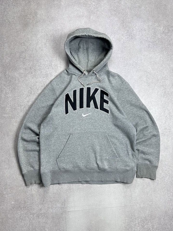 Vintage Nike Spellout Boxy Archival Hoodie Y2K XL