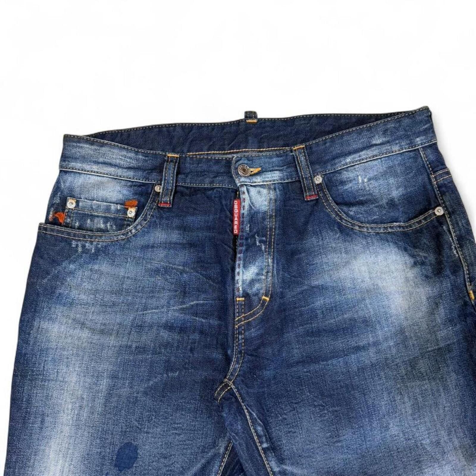 Dsquared2 Rare DSQ2 Toronto Don Mills batch denim jeans Size 34" / US 12 / IT 48 - 6 Thumbnail