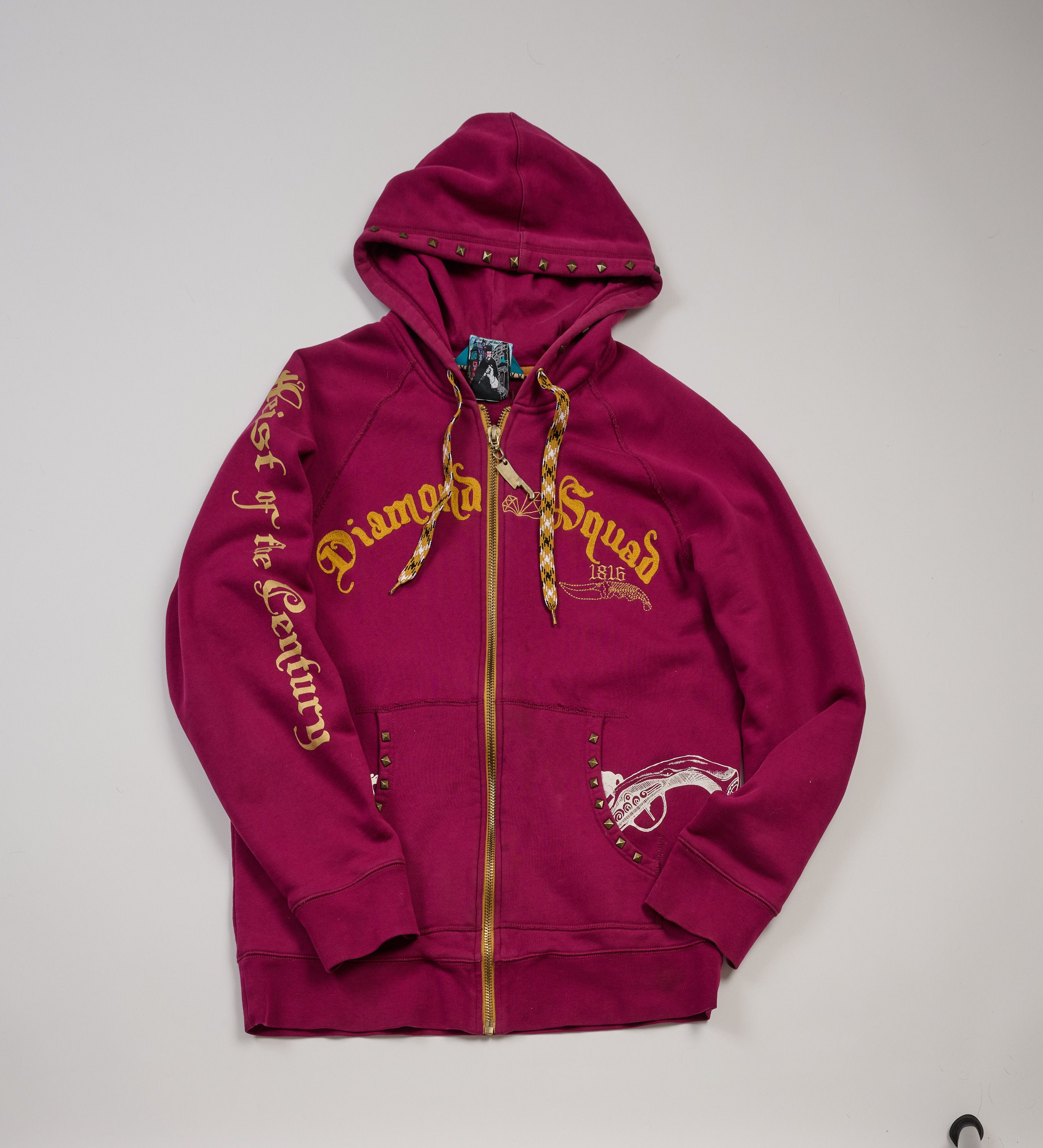 Artful Dodger Artful Dodger Embroidered Zip up Hoodie | Grailed