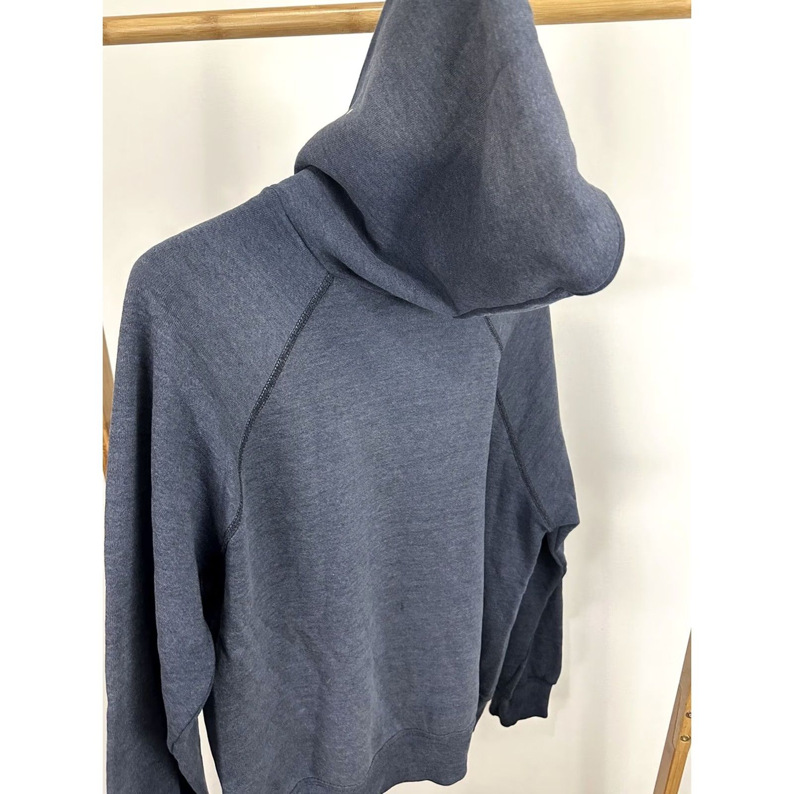 Vintage VTG 80s Detroit Metropolitan Police Academy Crest Sun Faded Raglan Thin Hoodie L Shirts? Size US L / EU 52-54 / 3 - 5 Thumbnail