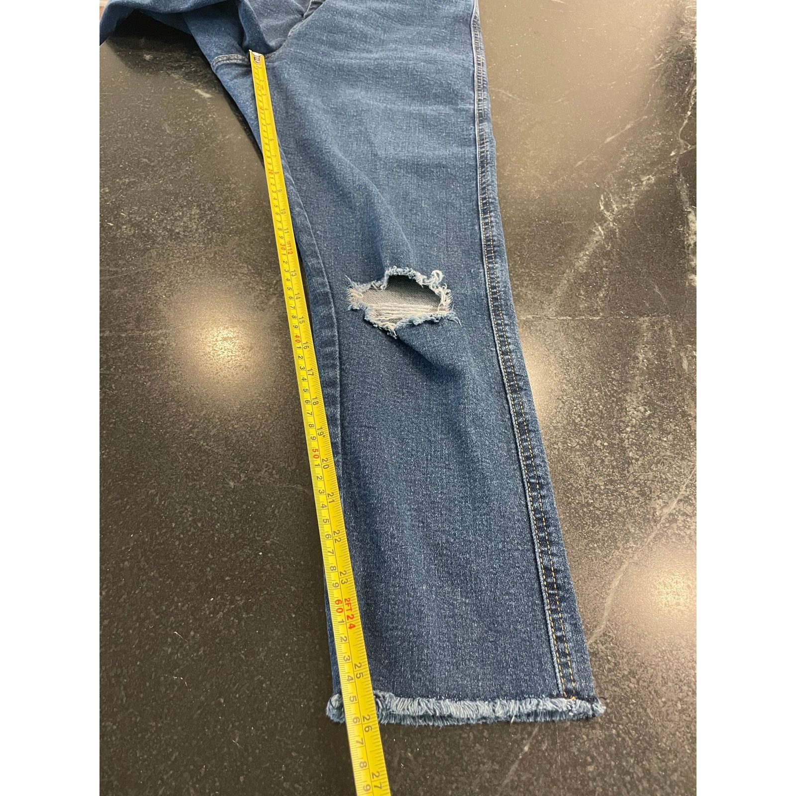 Levi's Levi's hi rise distressed skinny jean 12 w31 Size 34" / US 12 / IT 48 - 6 Thumbnail