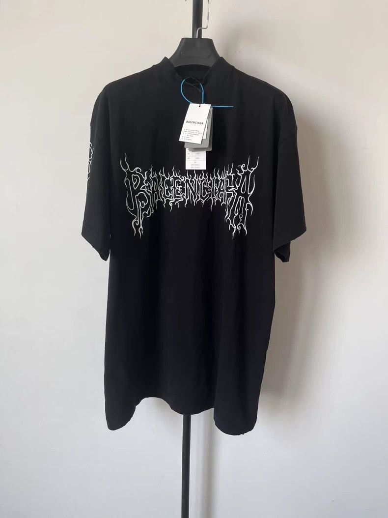 Balenciaga Balenciaga size 1 Monogrammed crewneck pullover short sleev Size US XS / EU 42 / 0 - 1 Thumbnail
