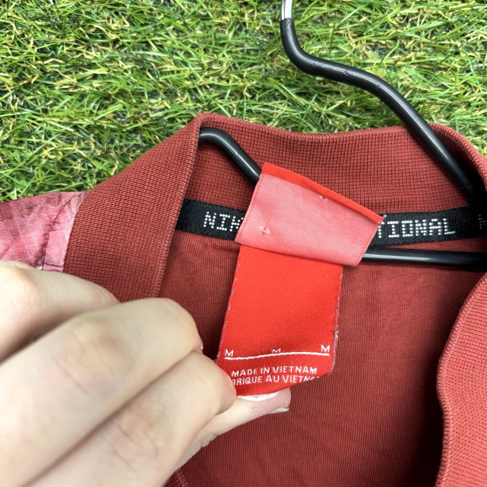 Nike Nike Windrunner Jacket Womens Medium Windbreaker Full Zip Up Red Size M / US 6-8 / IT 42-44 - 7 Thumbnail