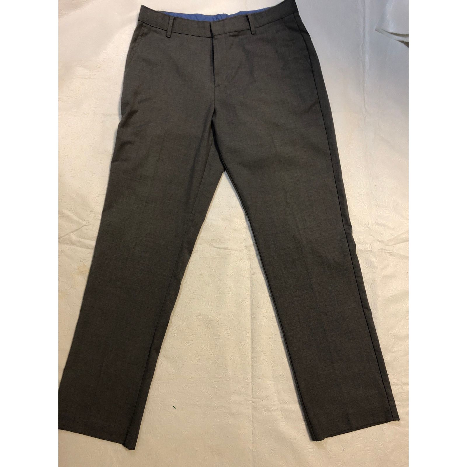 Van Heusen Mens Gray Van Heusen dress pants Size US 38 / EU 54 - 8 Thumbnail