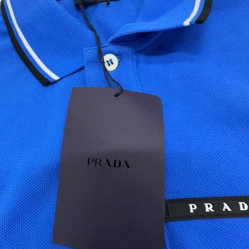 Prada PRADA Striped Short Sleeve Polo Shirt-2506 Size US S / EU 44-46 / 1 - 6 Thumbnail