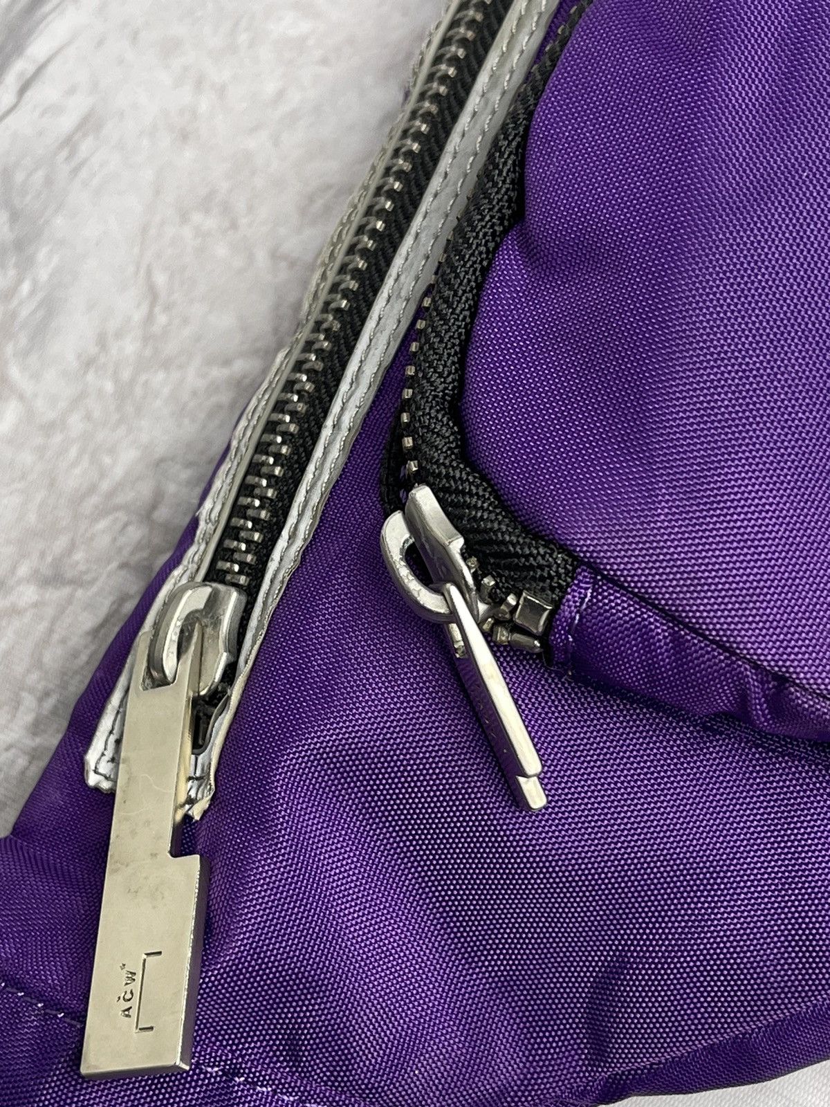 A-COLD-WALL* A-COLD-WALL* Logo Plaque Purple Crossbody Bag Size ONE SIZE - 9 Thumbnail