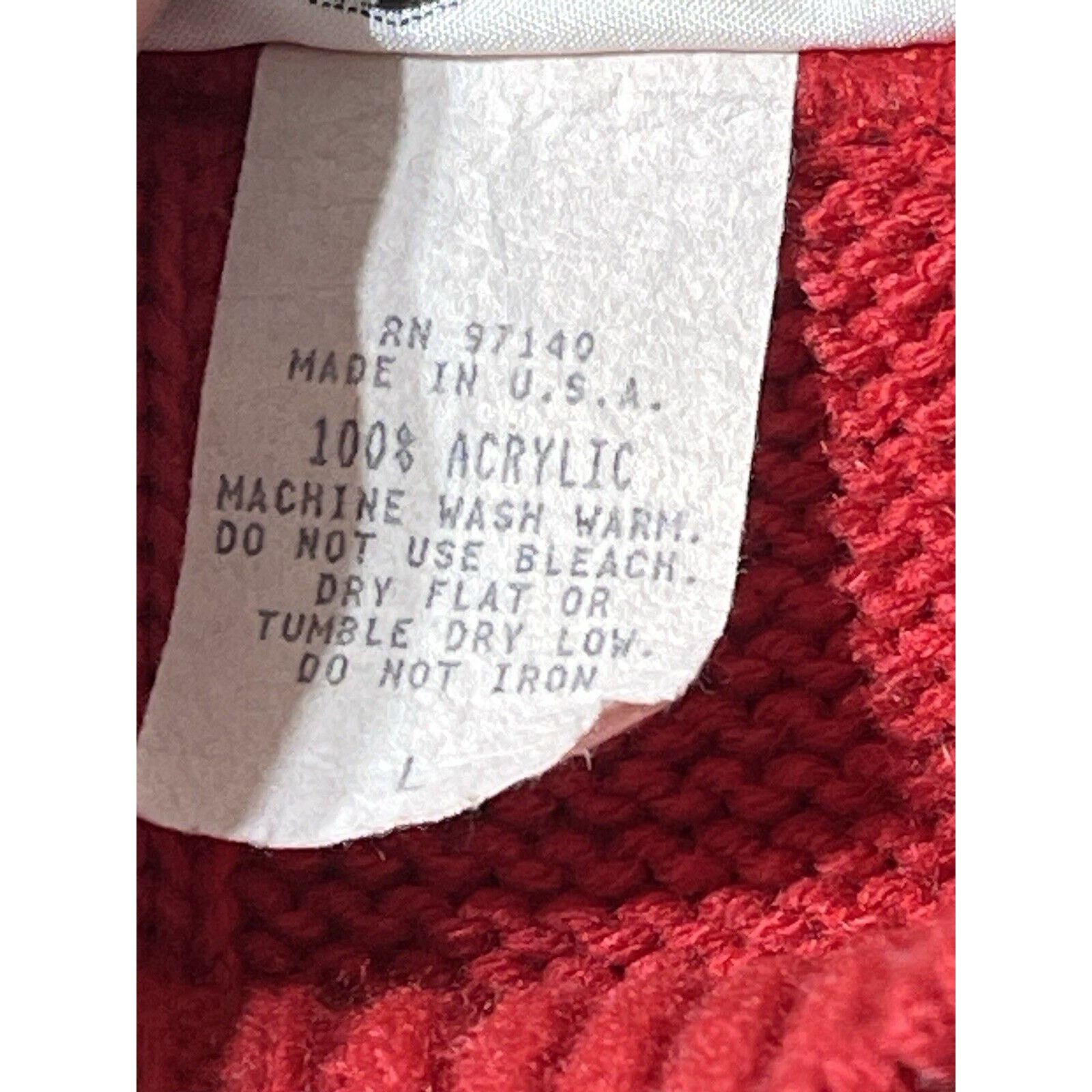 Other Vintage Cable Knit Sweater Women L Christmas Holiday Classic Size L / US 10 / IT 46 - 7 Thumbnail