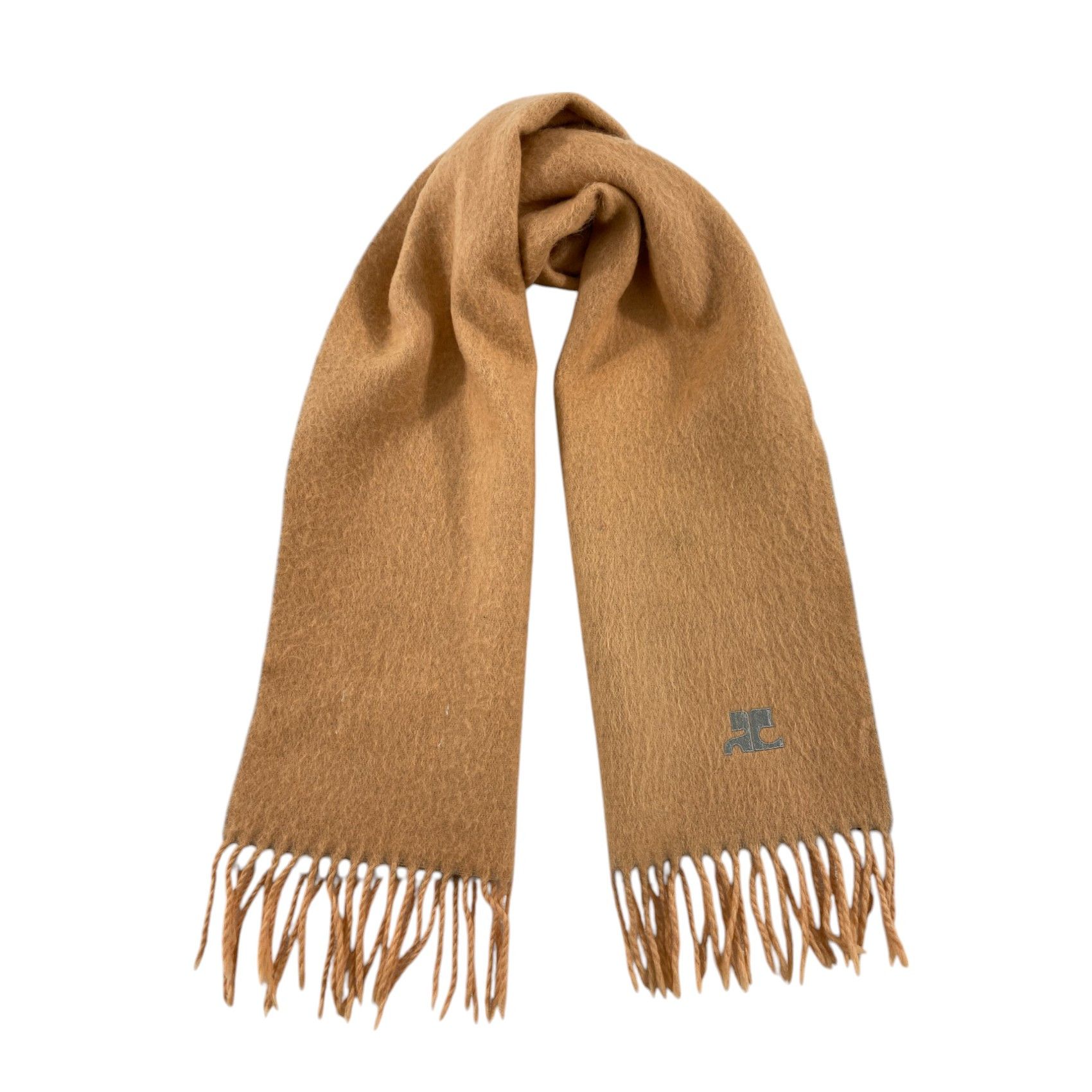 Courreges × Vintage Courreges Homme Scarf / Muffler / Neckwear - WW1738 Size ONE SIZE - 1 Thumbnail