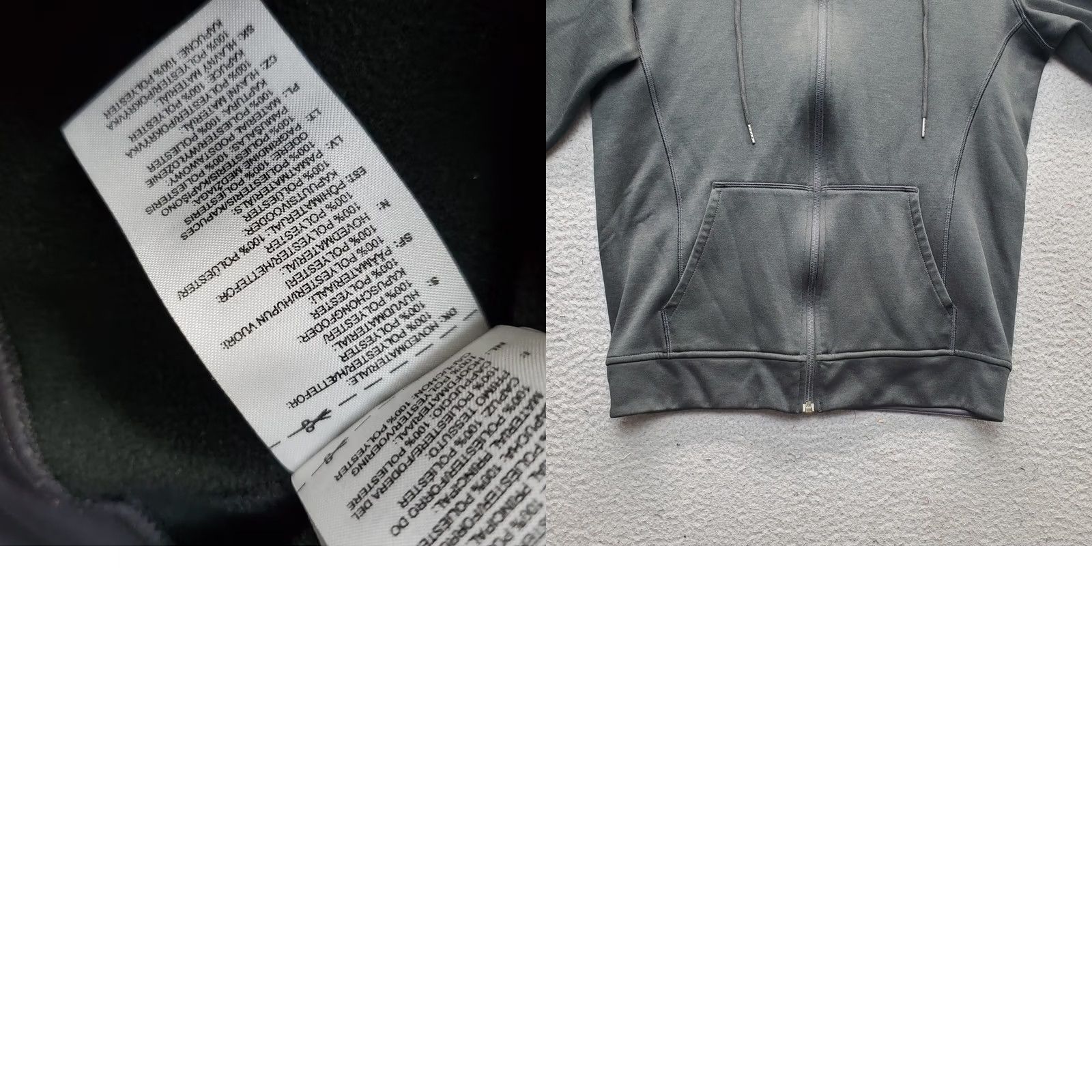 Adidas Adidas Essentials Hoodie Mens S Black Climawarm Lined Full Zip Long Sleeve Hooded Sweatshirt Size US S / EU 44-46 / 1 - 8 Thumbnail