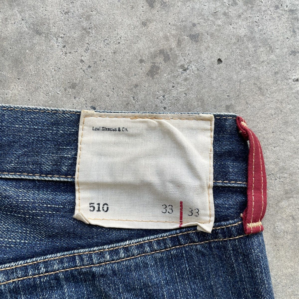 Jean × Levi's × Vintage Vintage Levi’s 510 Faded Mud Wash Jeans Pants Denim W33 Size US 33 - 12 Thumbnail