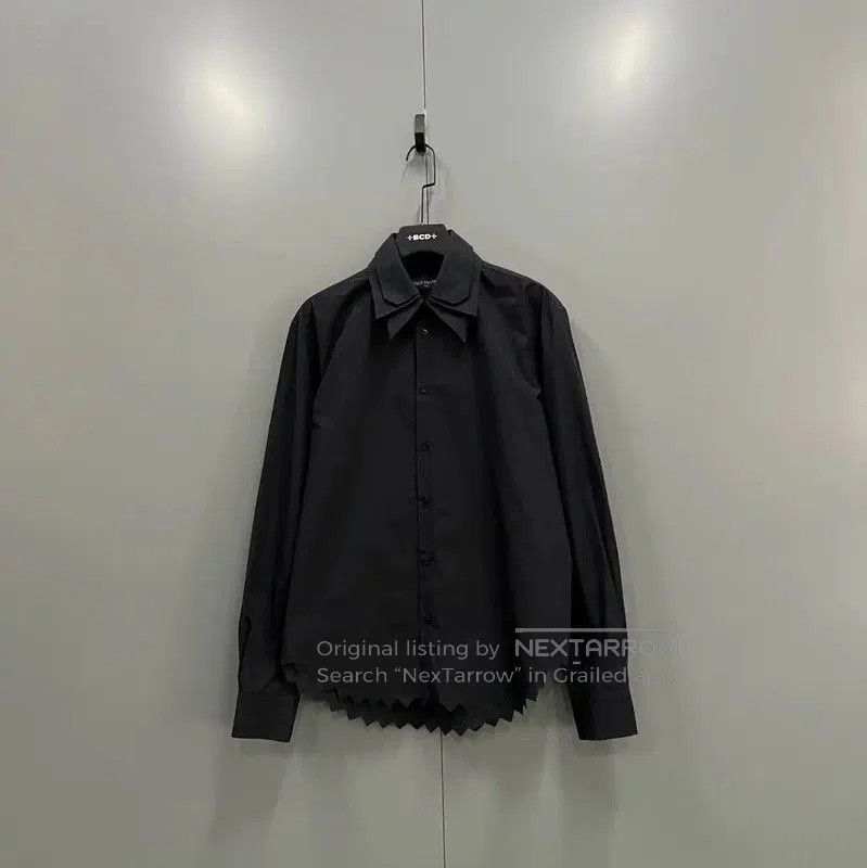 Louis Vuitton Louis Vuitton Black Cotton Long Sleeve Shirt . Size S / US 4 / IT 40 - 1 Thumbnail