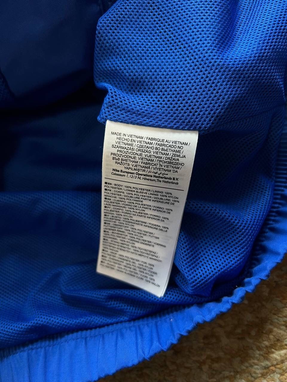 Nike × Vintage 🫐 NIKE RETRO TRACK JACKET BIG CENTRAL LOGO Y2K 90’s Size US L / EU 52-54 / 3 - 4 Thumbnail