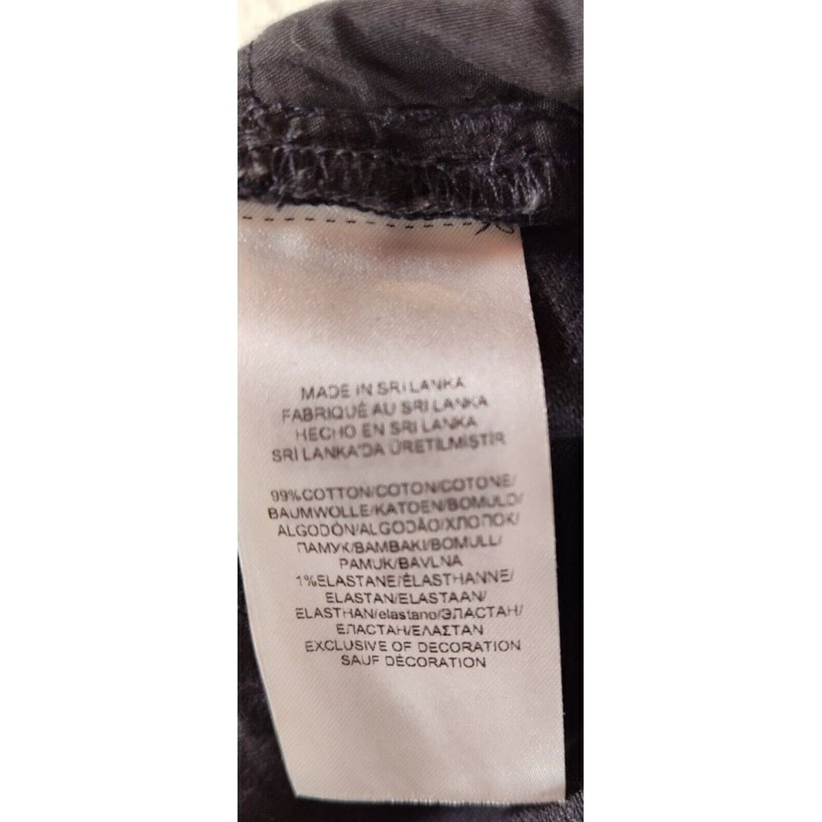 Ralph Lauren Lauren Ralph Lauren Regal Womens Black Jeans Size 4 Slim Size 27" / US 4 / IT 40 - 14 Thumbnail