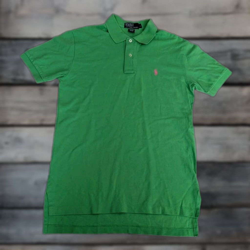 Polo Ralph Lauren Polo Ralph Lauren Shirt Mens S Green Golf Polo Pony Short Sleeve Cotton Pique Embroidered Logo Size US S / EU 44-46 / 1 - 1 Thumbnail