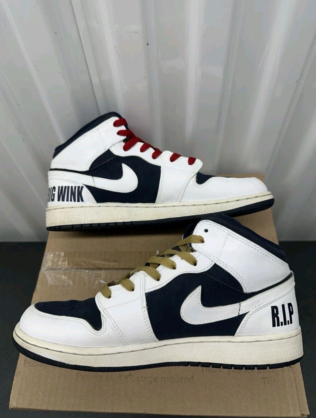 Jordan Brand Nike Air Jordan Retro 1 Phat GS Olympic 364771400 Size 7Y Size US 7 / EU 40 - 4 Thumbnail