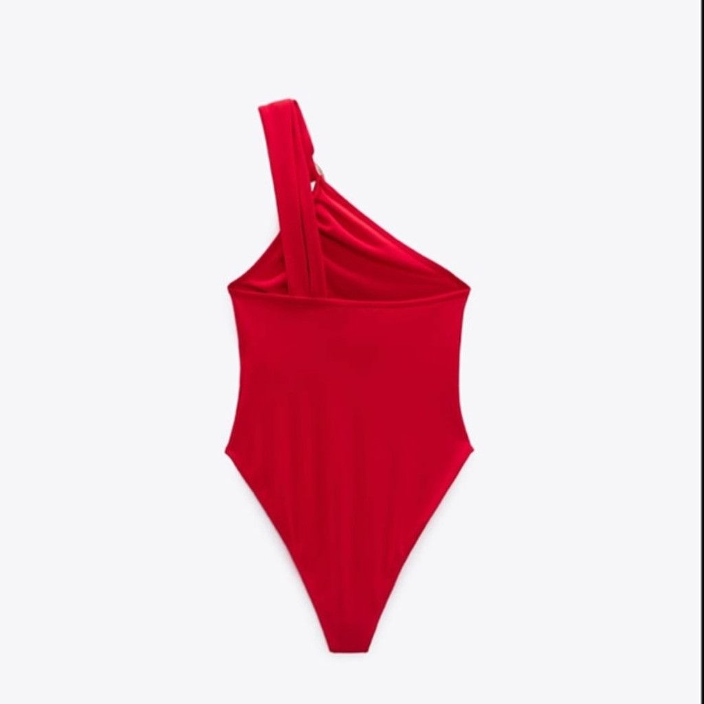 Zara Zara Ring Trim Cross Strap Bodysuit Size L Size L / US 10 / IT 46 - 5 Thumbnail