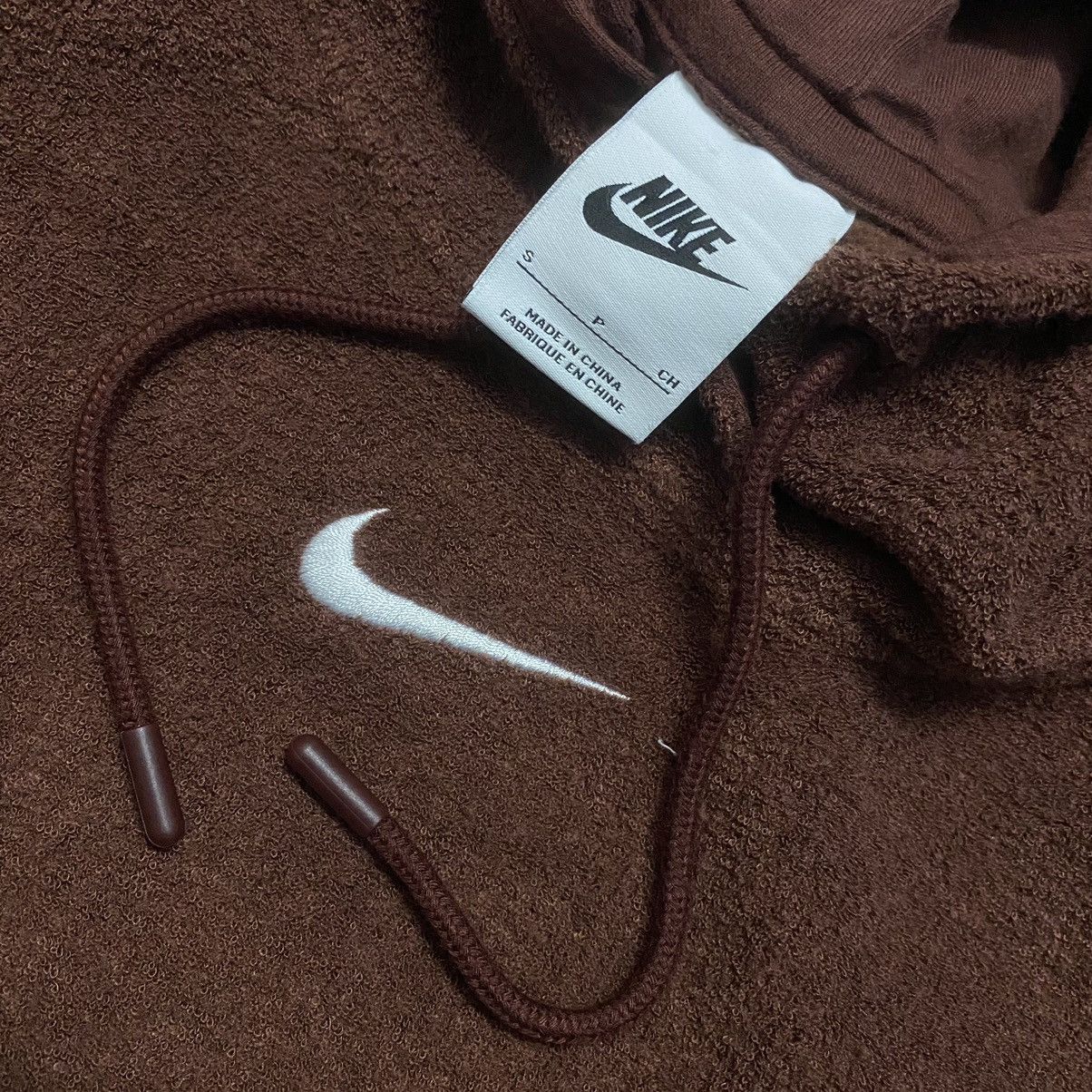 Nike Nike Center Swoosh Hoodie Fleece Brown Travis Scott Size US S / EU 44-46 / 1 - 4 Thumbnail