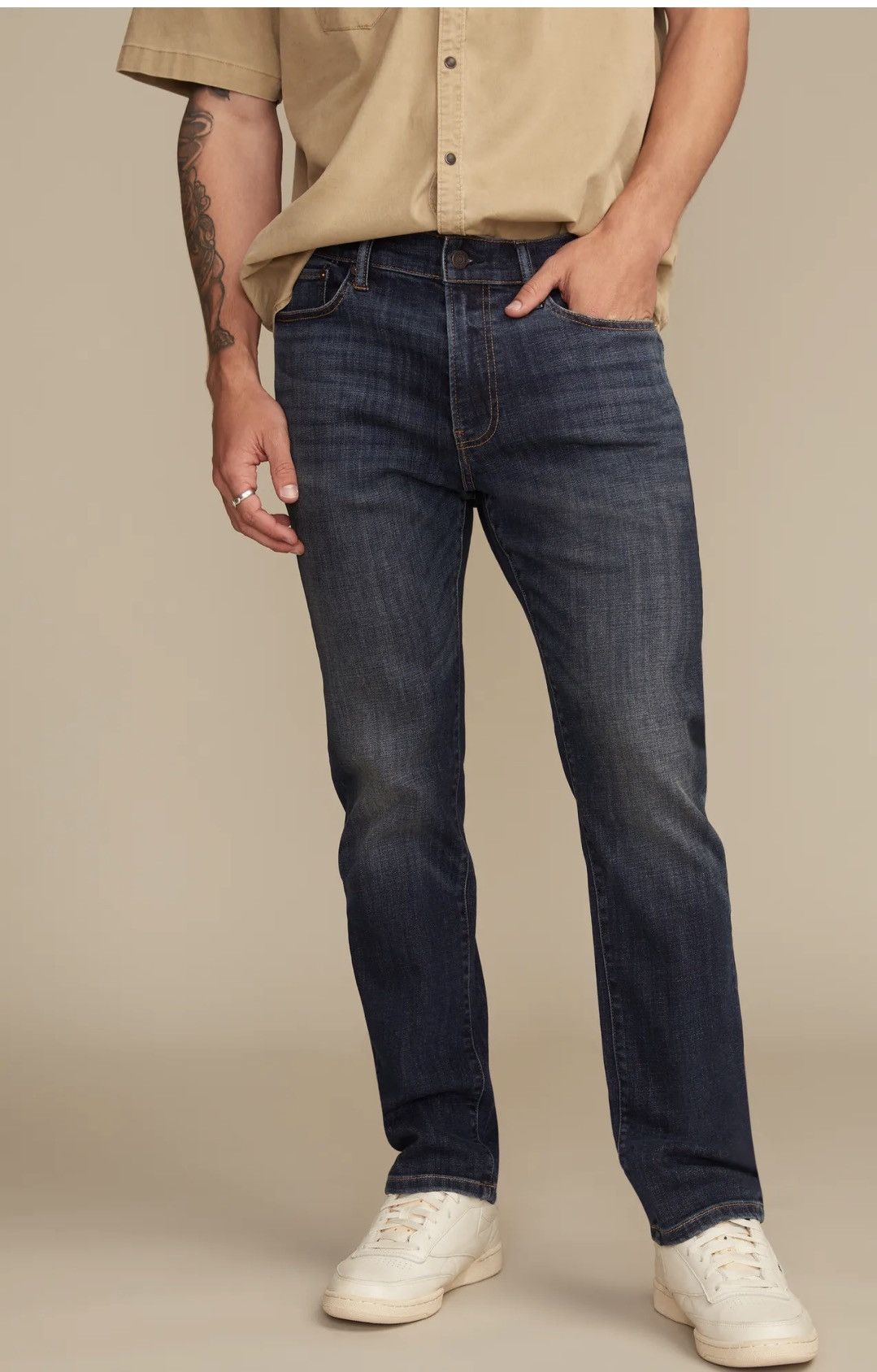 Lucky Brand Lucky Jeans 410 Athletic Straight Jean Size US 40 / EU 56 - 3 Thumbnail