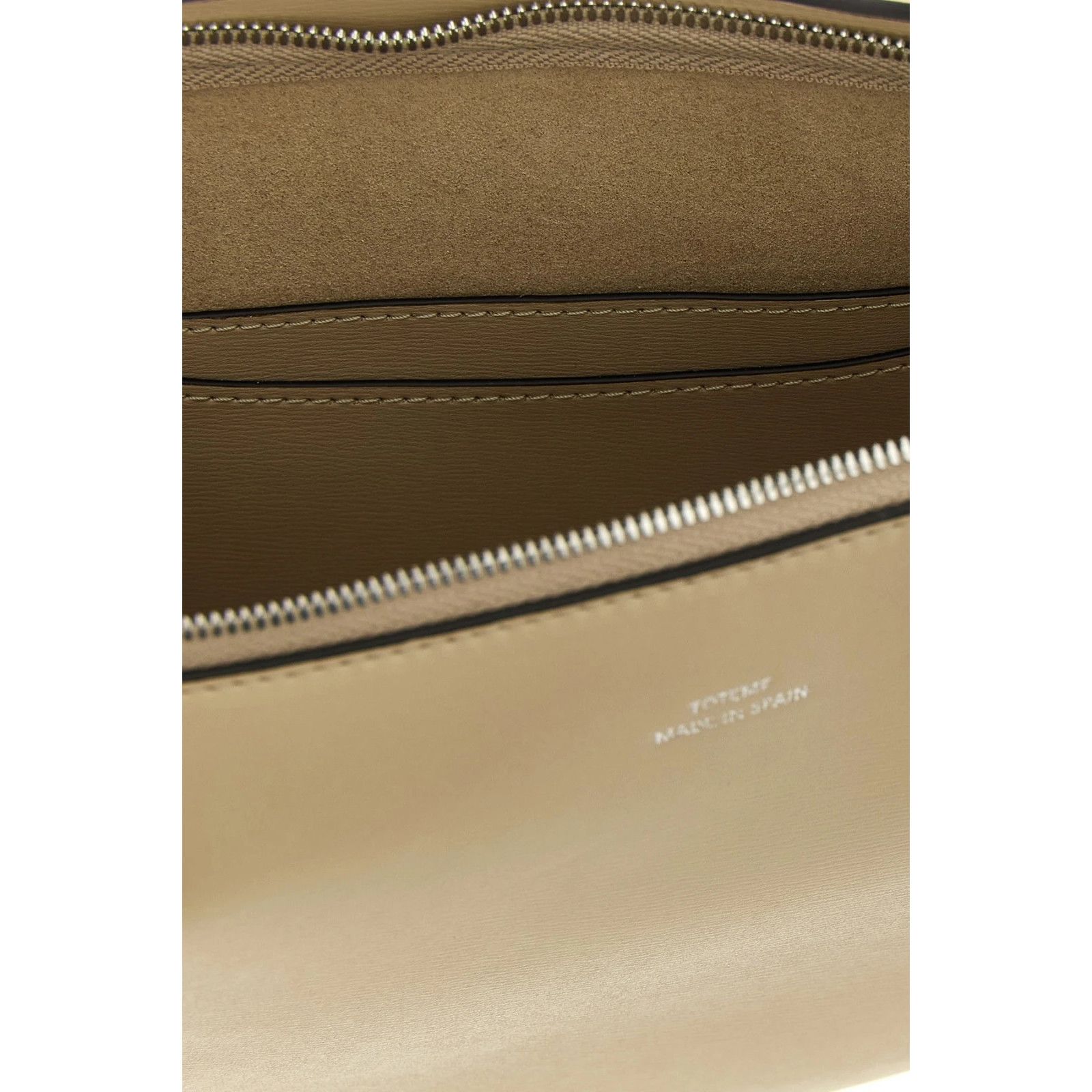 Toteme TOTEME Scooped Sling Beige Leather Shoulder Bag Size ONE SIZE - 4 Thumbnail