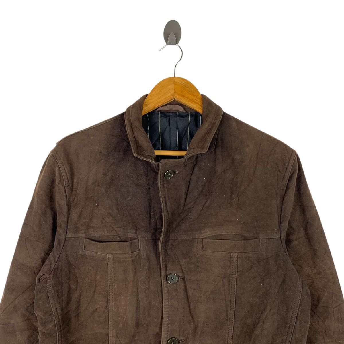 Japanese Brand KANSAIMAN By KANSAI YAMAMOTO Japanese Brand Jeans Jacket Size US L / EU 52-54 / 3 - 3 Thumbnail