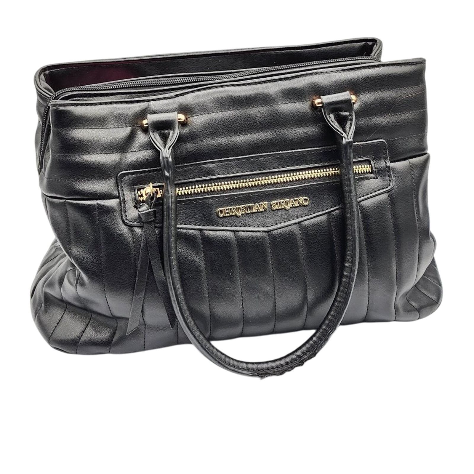 Other Christian Siriano Quilted Faux Leather Handbag Size ONE SIZE - 1 Thumbnail
