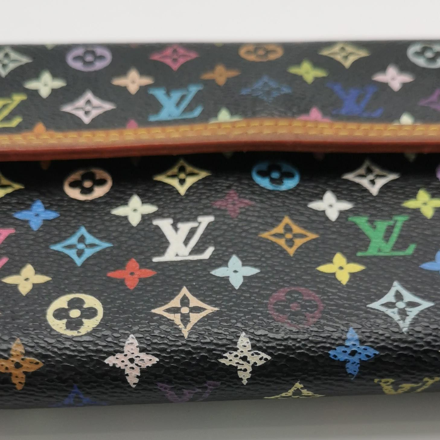 Louis Vuitton Louis Vuitton (LV) Vegetable Tanned Leather and Black Trico Size ONE SIZE - 6 Thumbnail