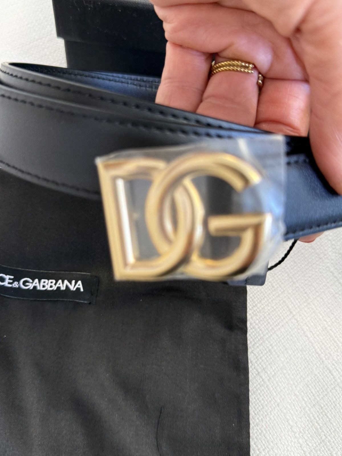 Dolce & Gabbana Dolce & Gabbana D & G Leather Belt Size ONE SIZE - 1 Thumbnail