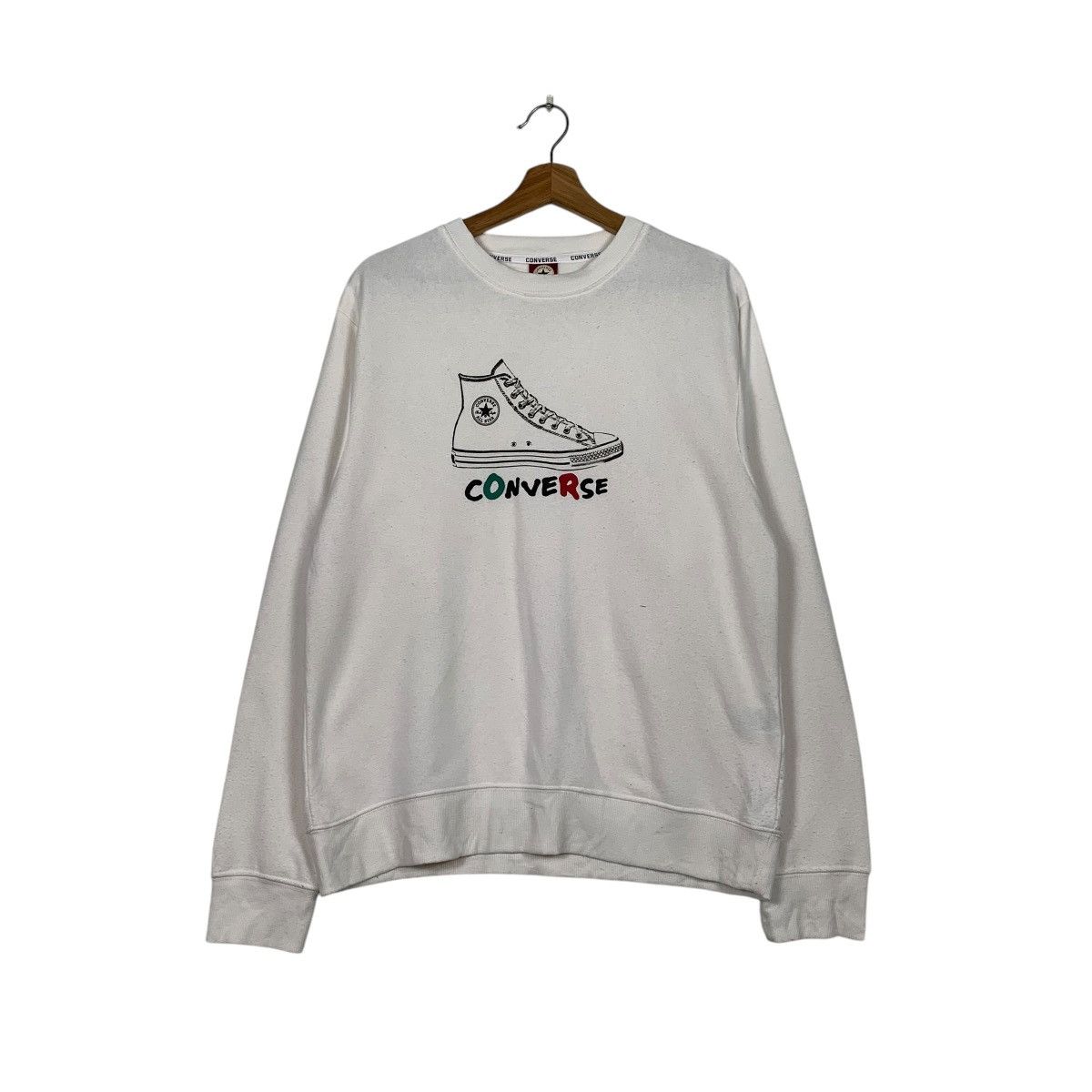 Converse Converse All Star Crewneck Sweatshirt Size US L / EU 52-54 / 3 - 1 Thumbnail