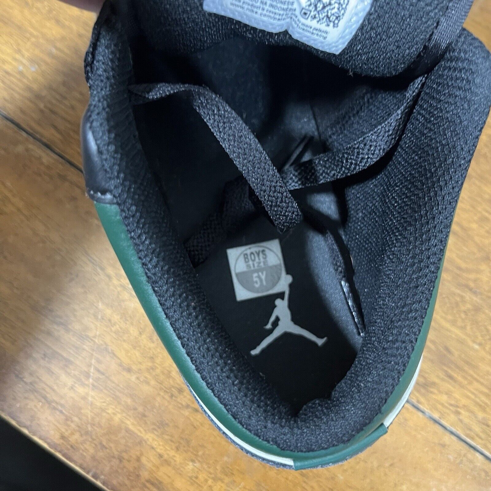 Jordan Brand Size 5Y = 6.5 Women’s- Jordan 1 Low Green Toe 2021 Size US 6.5 / IT 36.5 - 7 Thumbnail
