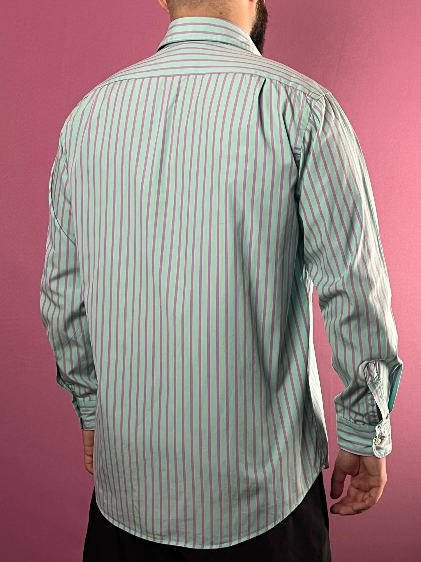 Polo Ralph Lauren × Vintage Polo by Ralph Lauren Westerton Vintage Men's Striped Shirt-M Size US M / EU 48-50 / 2 - 4 Thumbnail