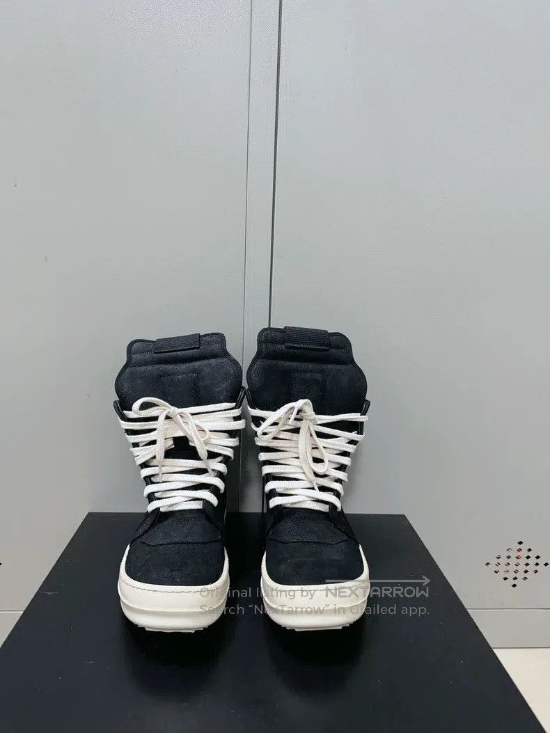 Rick Owens Rick Owens Mainline pure black suede inverted triangle Size US 7 / IT 37 - 2 Thumbnail