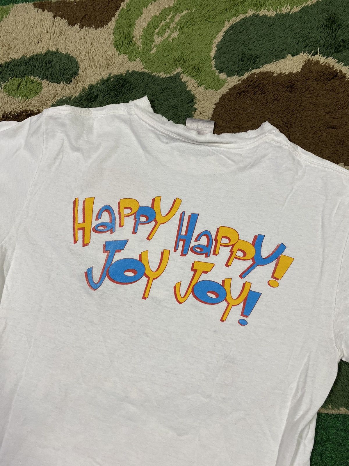 Vintage 90’s Vintage Ren & Stimpy Nickelodeon Tee Shirt Medium Size US M / EU 48-50 / 2 - 6 Thumbnail