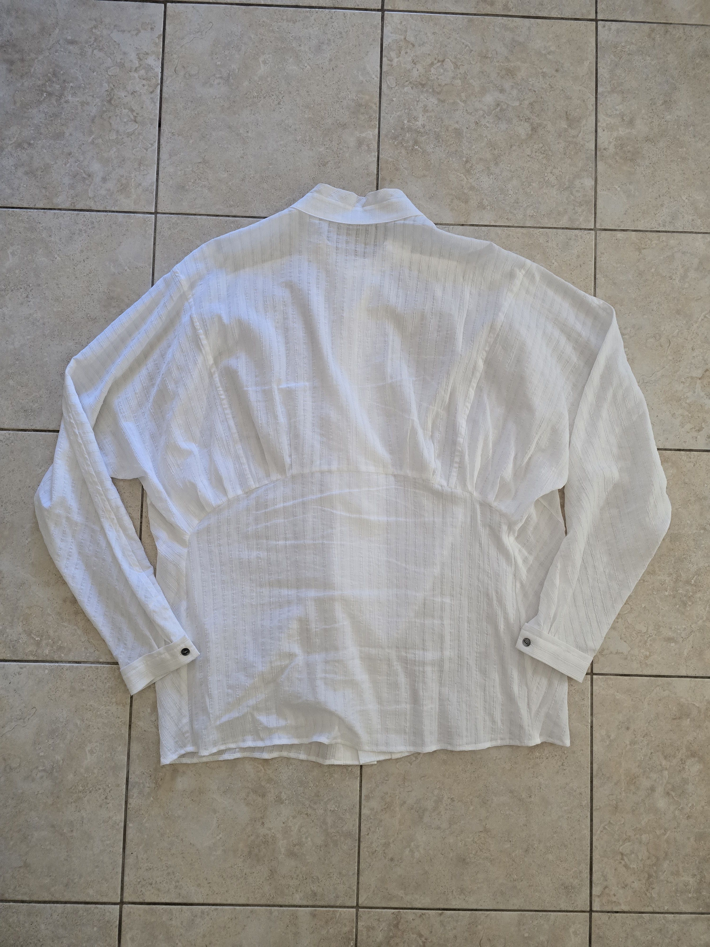 Kiko Kostadinov Kiko Kostadinov 00132022 Xolo White Castalia Shirt Size US M / EU 48-50 / 2 - 4 Thumbnail