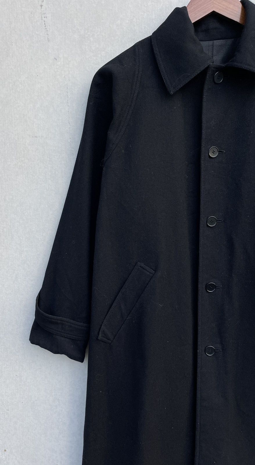 Givenchy 🔥VINTAGE GIVENCHY BLACK METALLIC/WOOL REVERSIBLE JACKET Size US M / EU 48-50 / 2 - 6 Thumbnail
