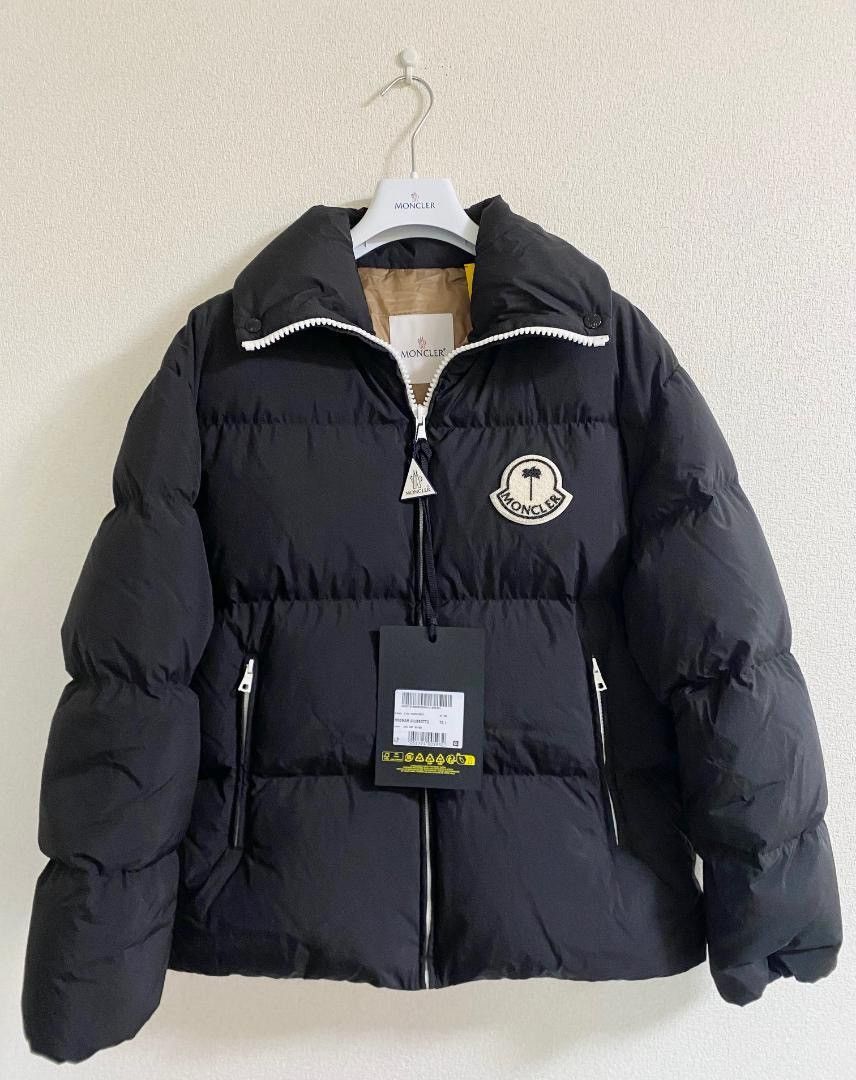 image of Moncler Genius x Palm Angels Moncler X Palm Angels Rodmar Giubbotto in Black, Men's (Size Small)