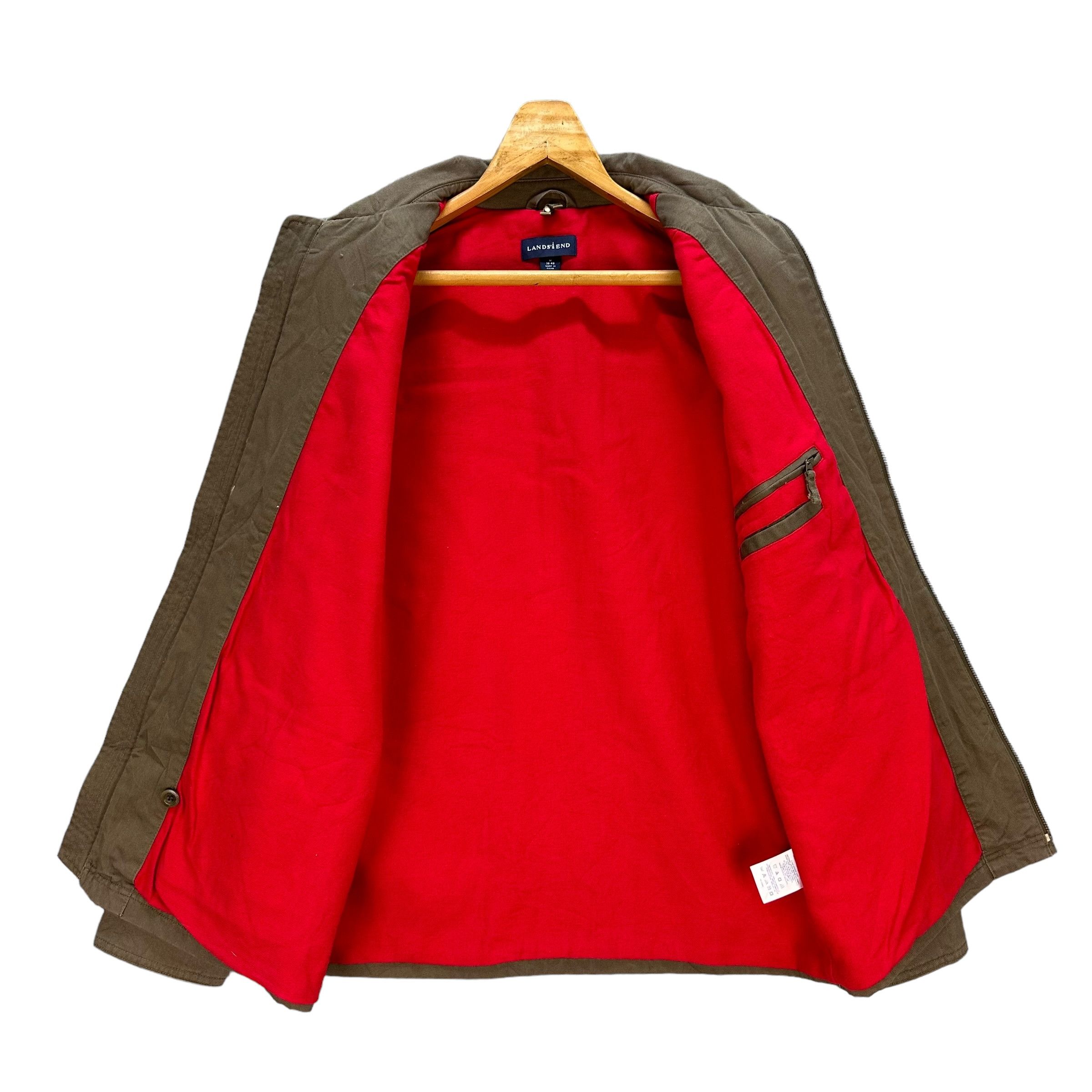 Lands' End LANDS END Collared Casual Chore Jacket #A36-0816 Size US M / EU 48-50 / 2 - 7 Thumbnail