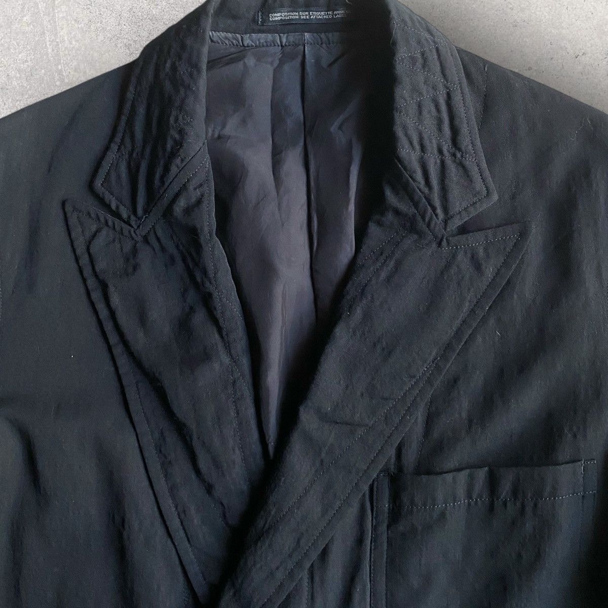 Yohji Yamamoto Vintage SS00 Oversize Double Breath Blazer Size S / US 4 / IT 40 - 1 Thumbnail