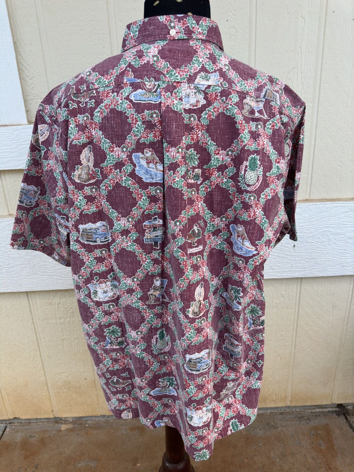 Reyn Spooner New Reyn Spooner Classic Mele Kalikimaka Red Men's XL Size US XL / EU 56 / 4 - 2 Thumbnail