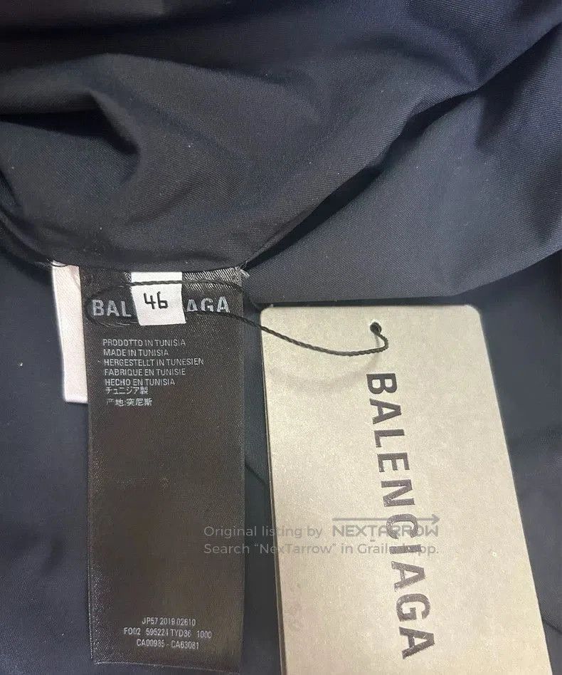 Balenciaga Balenciaga Black Lock Puffer Jacket Men. Size US S / EU 44-46 / 1 - 3 Thumbnail